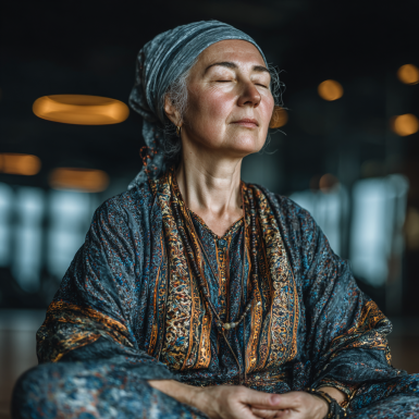 Professional yoga instructor